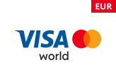 Возможность оплатить премиум На неделю с помощью Visa/Mastercard World EUR